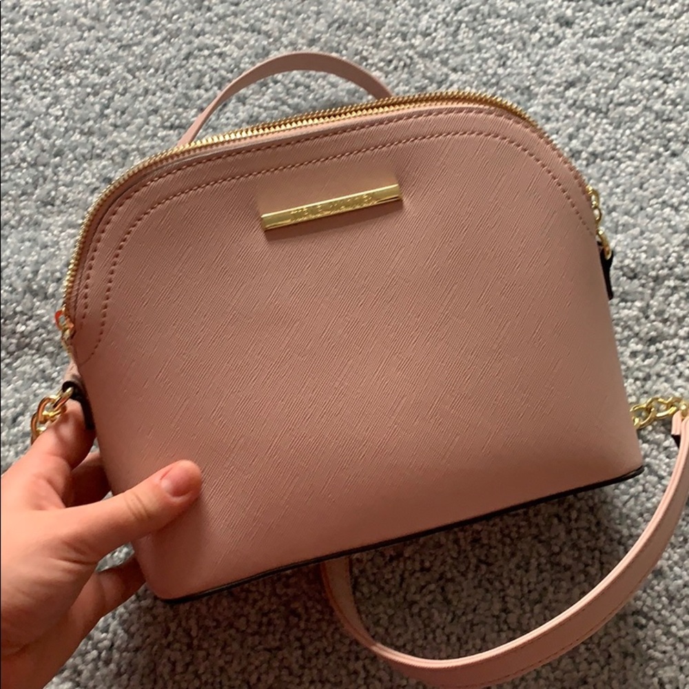 pink steve madden purse